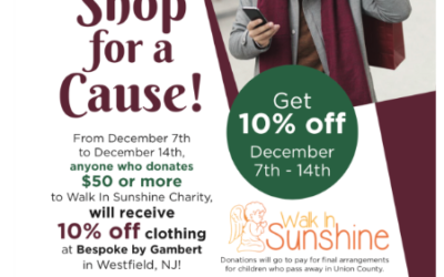Walk In Sunshine In Midst of Holiday Fundraiser